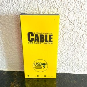 NEW, NEVER USED Charging + Data Sync Cable for Smart Watch